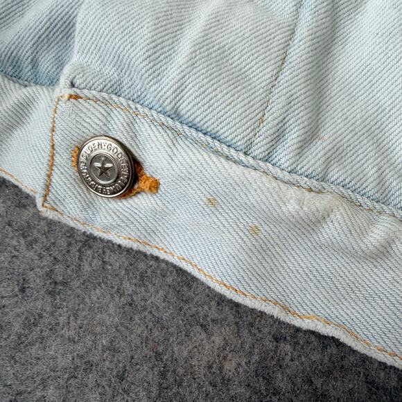 Golden Goose Deluxe Brand Lightwash Denim Cotton Jacket Made in Italy Size Med - Picture 6 of 11